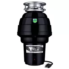Titan Garbage Disposal, Anti-Jam Food Waste Disposer - 5 Horsepower Options