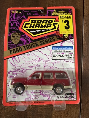 Road Champs Ford Truck Series Explorer Red New In Box 