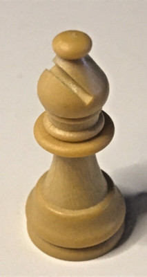 Fidelity Electronics Chess Challenger 7 Replacement White Bishop Part Piece
