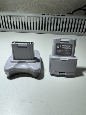 Project 64 Rumble Pak Nintendo 64 Rumble Pak OEM Working NUS-013 and NUS-019 | eBay