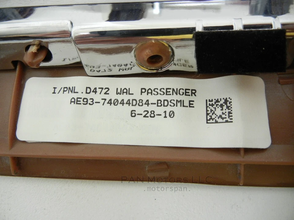 Lincoln MKT 2015 передняя панель тонкая деревянная отделка слева и справа от оригинального производителя - Изображение 3 из 4