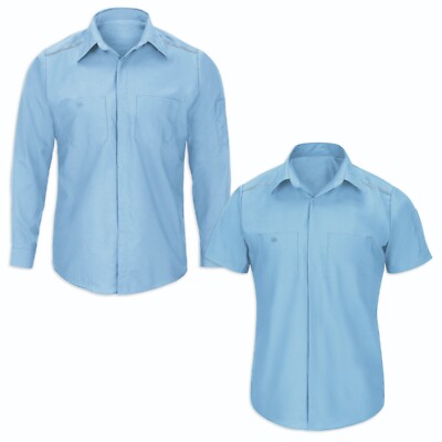 Red Kap Men's Breathable Pro Airflow Work Shirt Comfortable Industrial Uniform