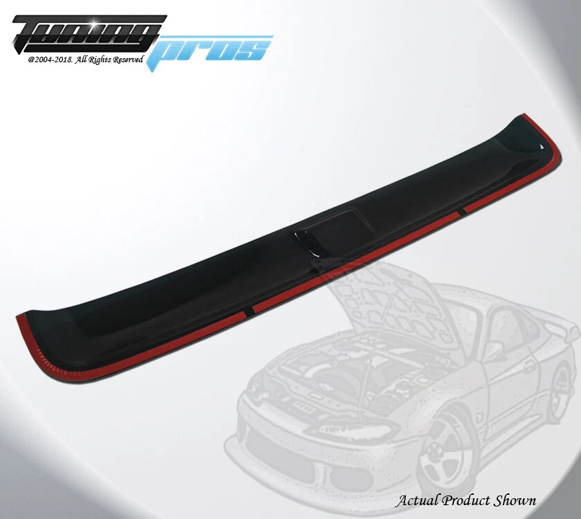 Guarda chuva teto solar lua viseira de teto 880mm tipo 2 fumaça escura 1995-1997 Ford Contour - Imagem 4 de 4