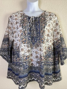 plus size boho shirts