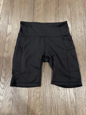 Mens Baleaf Black Compression Shorts Pockets Small