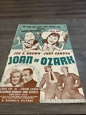 1942 Joan Of Ozark Pressbook Cover Sheet (A)