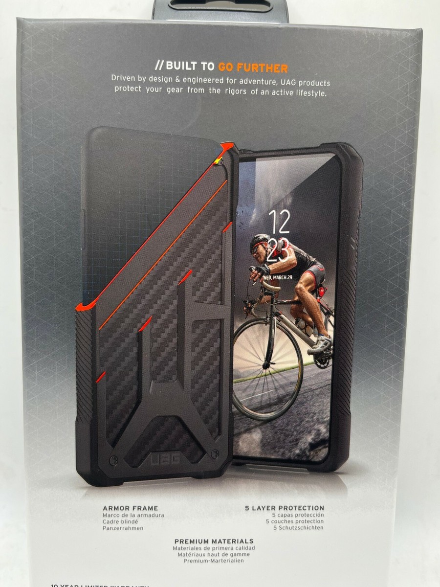 UAG Coque arrière Monarch Pro Apple iPhone 17 Pro - Carbon Fiber - Coque