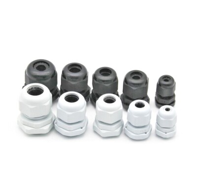 IP68 NYLON KABELVERSCHRAUBUNG WASSERDICHT KOMPRESSIONSFÜLLUNG M8/1012/16/18/20/22/25/32