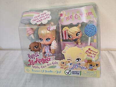 MGA BRATZ LIL' ANGELZ CLOE DOLL PLAYSET Sticky Face Fun Fair NEW