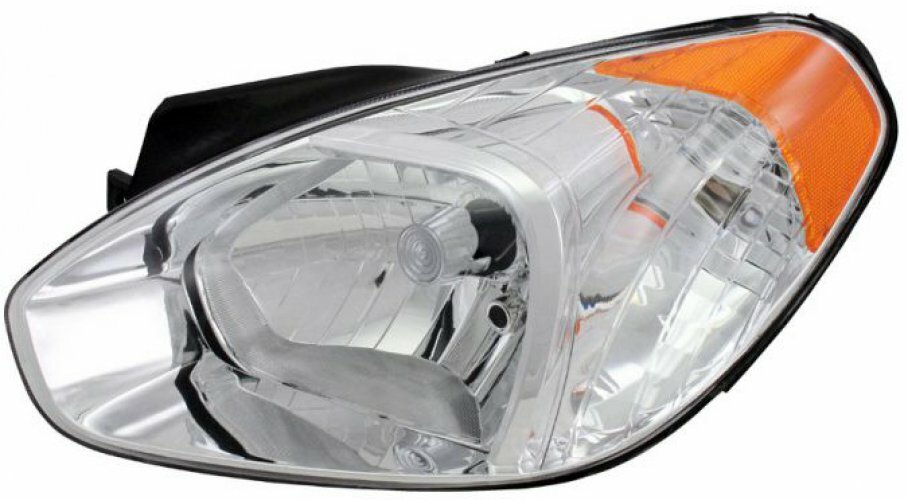 Phare gauche Hyundai Accent 2006-2011 pour réparer un éclairage de nuit faible ou jauni