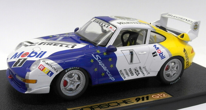 Anson 1/18 Scale Diecast - 30332-W Porsche 911 GT2 Supercup