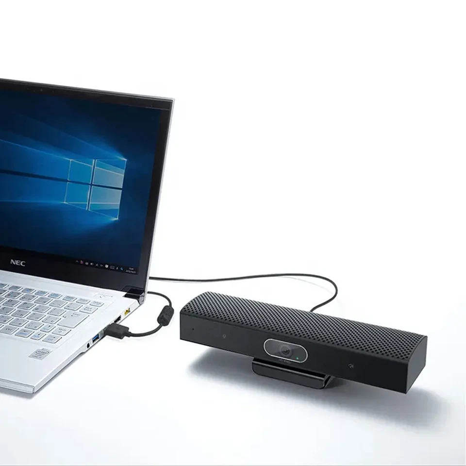 Webcam professionale HD 1080p e vivavoce professionale USB wireless Bluetooth - Immagine 2 di 4