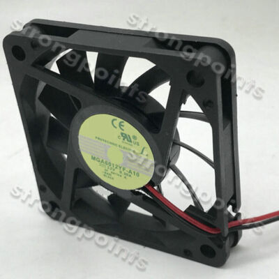 1PCS For Silent     2-wire MGA6012YF-A10 12V 0.30A 60*60 #T10
