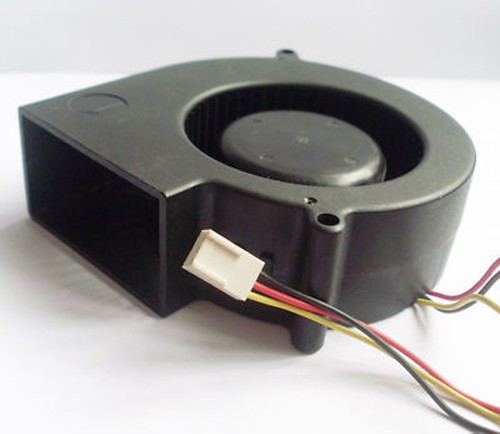2pcs Brushless Cooling Blower Fan 97mmx97mmx33 9733s 12V 3 Wire/ 3 Pin Connector - 第 1/2 張圖片