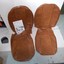 Newton Commercial MGB Seat Cover Set 1973-1980 – Biscuit, Includes Headrests, Made In UK