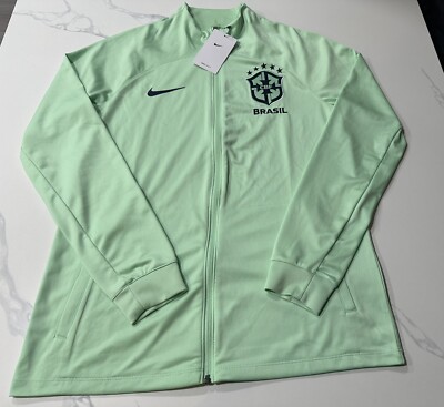Brazil Football Confederation Soccer Men's Nike Jacket (Medium