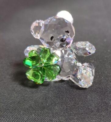 SWAROVSKI Crystal Kris Bear Good Luck Figurine 5063321 | eBay