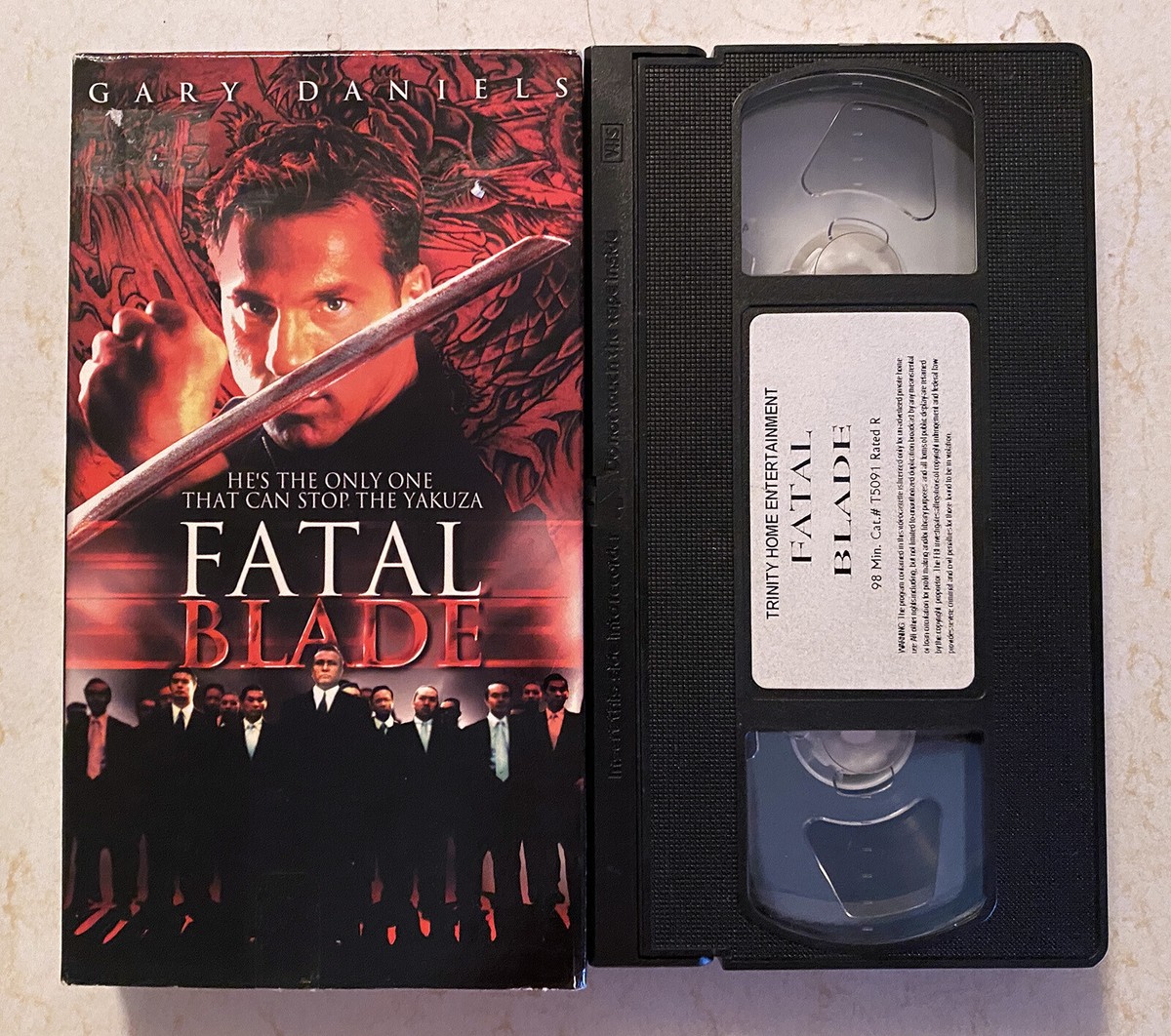 VHS: Fatal Blade (Gedo, 2000) Gary Daniels, Seiko Matsuda