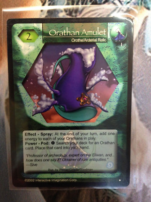 Magi Nation - Voice of the Storms ''Orathan Amulet''  Orothe  Rare    X1