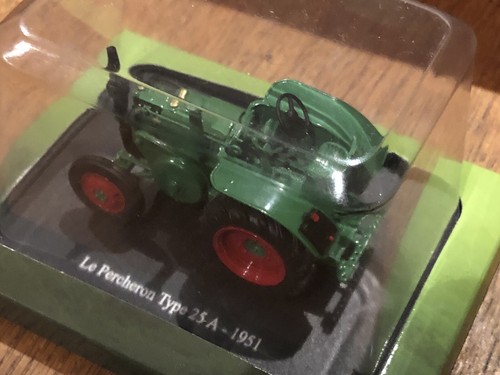 Tractor modelo a escala Hachette 1/43 diecast LE PERCHERON TIPO 25A - 1951 COMO NUEVO - Imagen 7 de 7
