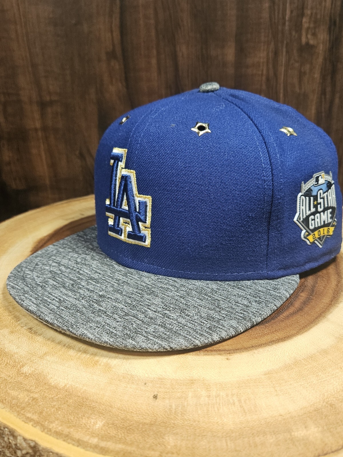 Los Angeles Dodgers New Era 59Fifty Fitted Cap All-Star Game Patch Size 7 5/8