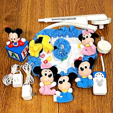 Vintage Disney Babies Musical Crib Mobile  Monitor by Dolly Tested Rare