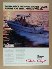 Pubblicità Chris-Craft Sea Hawk 215 barca 1988 stampa d'epoca