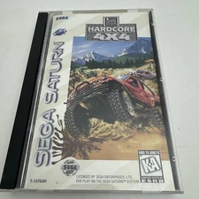 TNN Motor Sports Hardcore 4X4 Sega Saturn Complete Authentic Tested