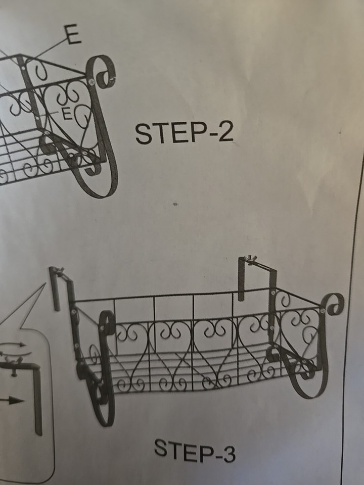 White Plant Hanger Baskets White Metal Windowsill Plant Flower Basket eBay