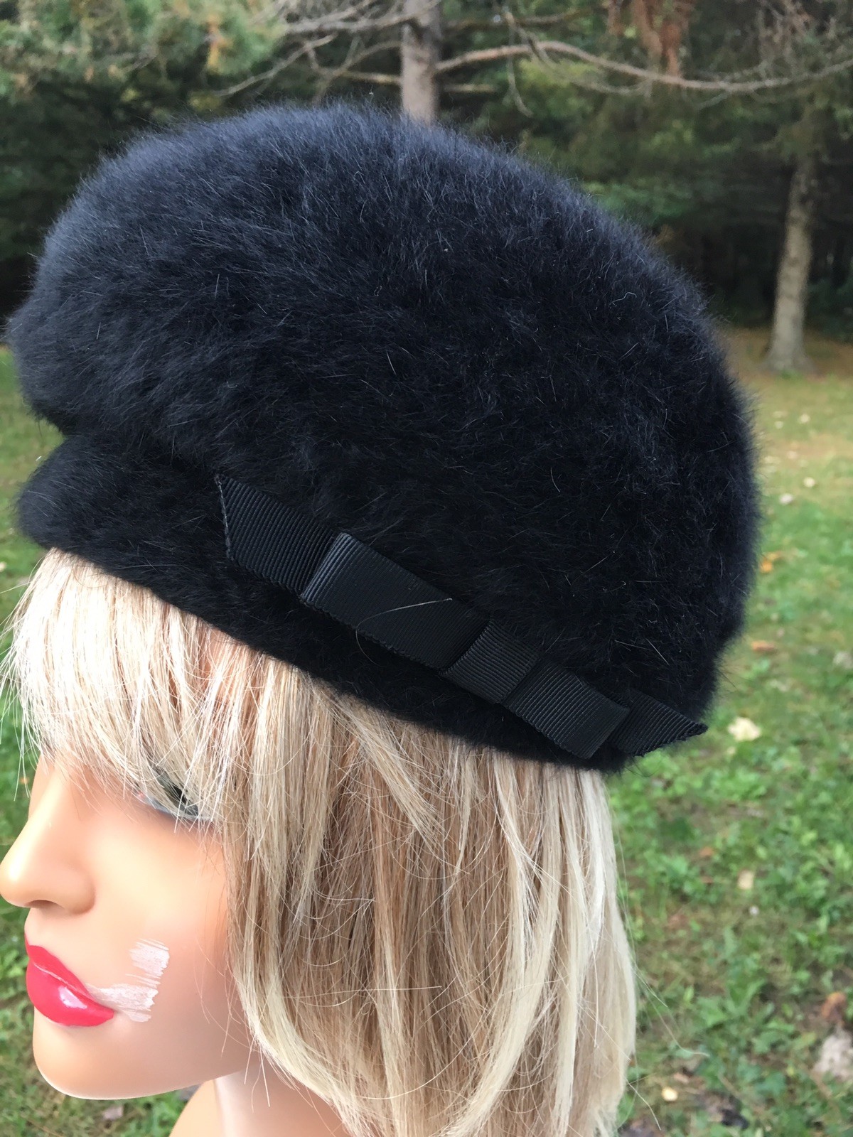 Genuine Kangol Design Made in England Black Fashionable Winter Vintage Hat image 4