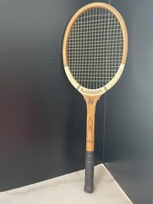 Vintage SLAZENGER Wooden Tennis Racket Fibre Reinforced
