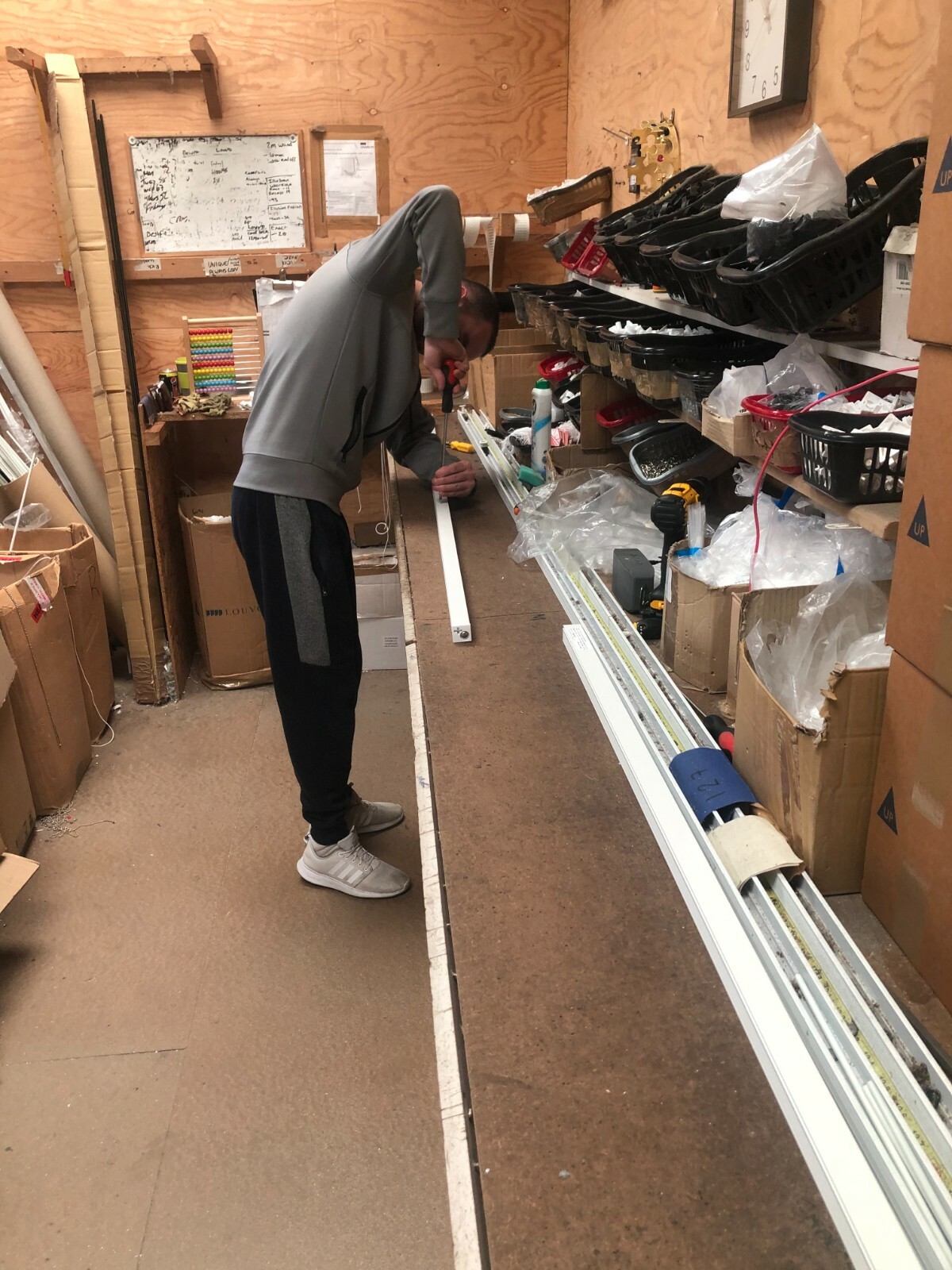 Vertical blind Replacement Headrail only STANDARD Slimline or DESIGNER