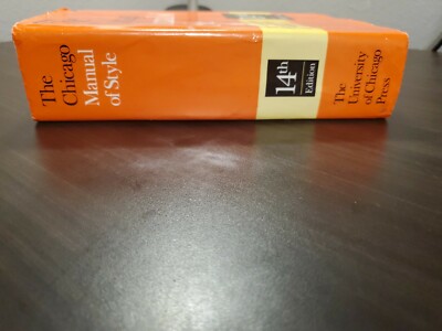 洋書 The Chicago Manual of Style 14th Edition The Chicago Manual