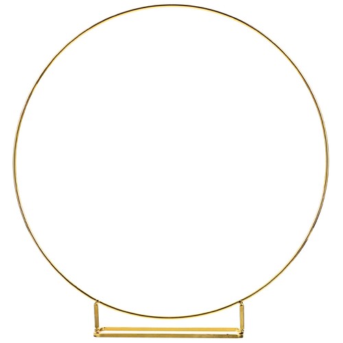 Round Wreath Bridal Shower Decor Flower Hoops Floral Centerpiece for Table