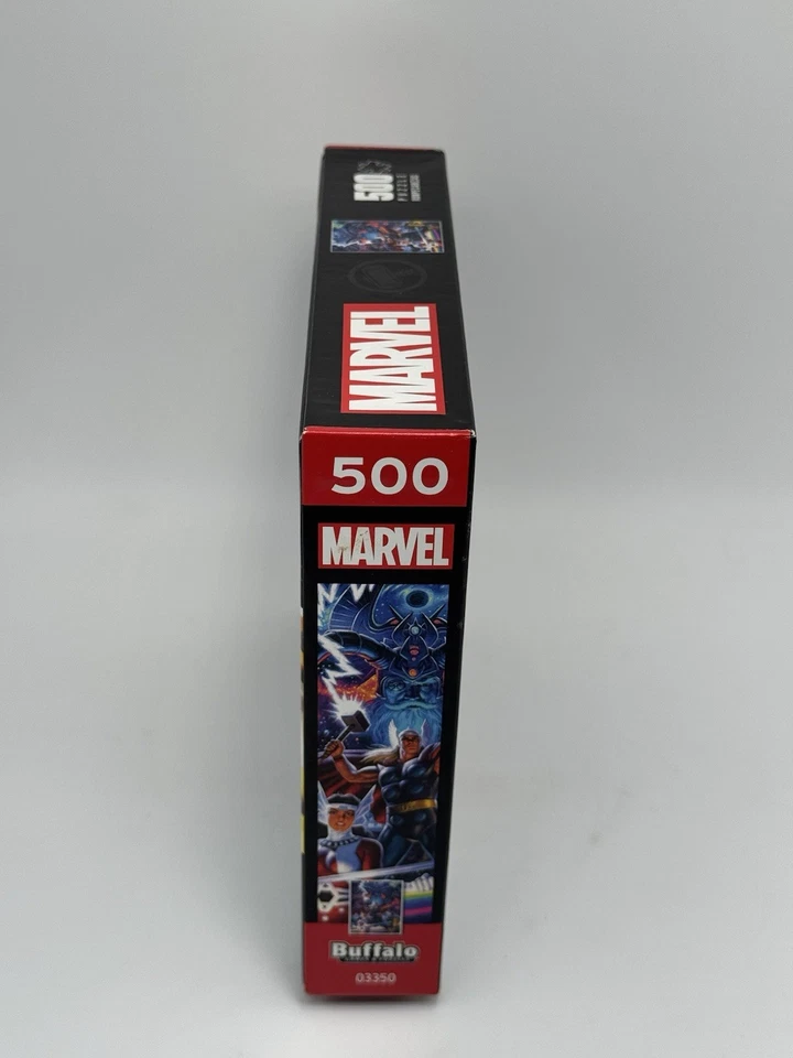 Rompecabezas Marvel Thor Avengers 500 piezas de Buffalo Games & Puzzles nuevo #03350 Foto 4 de 4