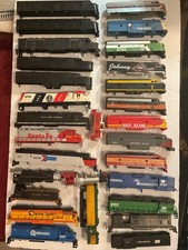 HO Scale 29 Piece Train SHELL Only LOT LOOK - READ