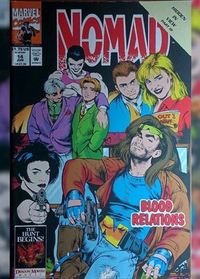 1993 Marvel Comics Nomad Issue 14 Rick Mays Cover Artist FREE SHIPPING