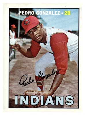 1967 Topps #424 Pedro Gonzalez