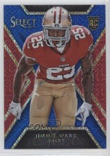 2014 Panini Select Rookies Blue Mojo Prizm 16/25 Jimmie Ward #120 1i7
