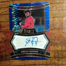 Panini Select 2025 Yoelin Cespedes Autograph Prizm Insert SIG-YC Boston MLB