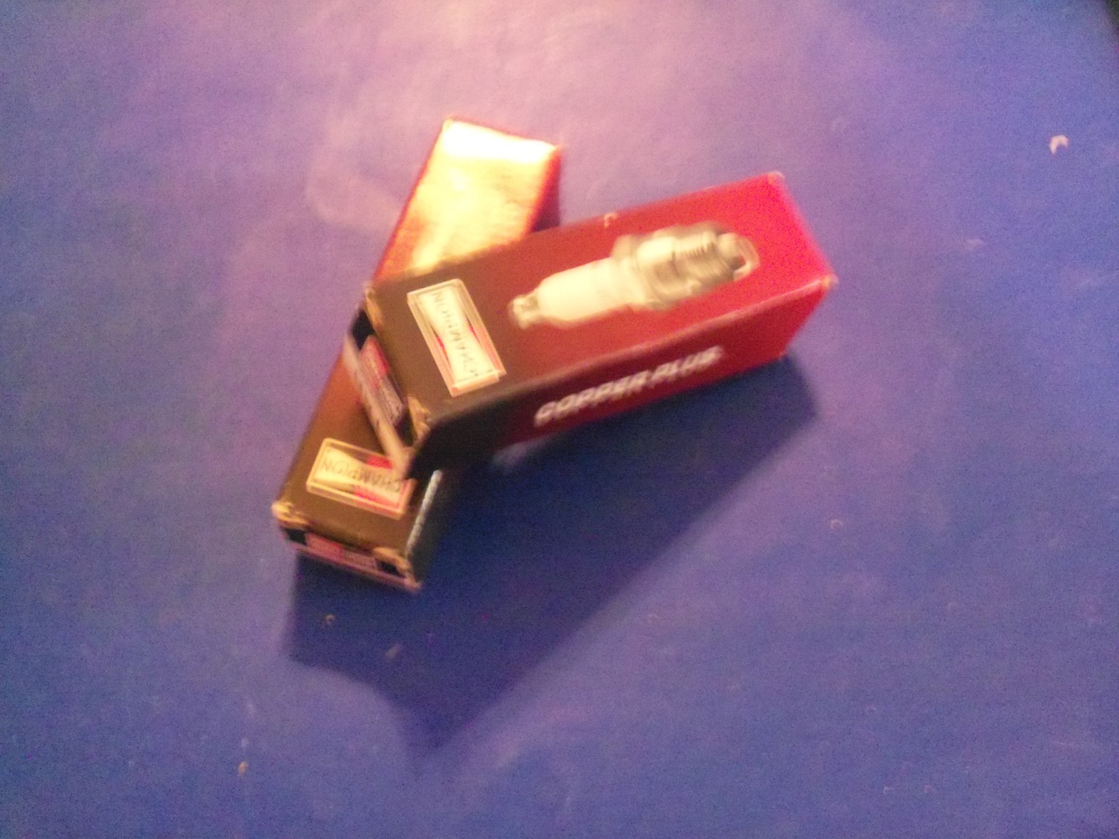 2 PK Champion Copper Plus 851 DJ6J Spark Plugs Lot Of 2 OEM 2 PACK