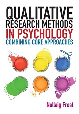 Qualitative research methods in psychology..., Frost, .