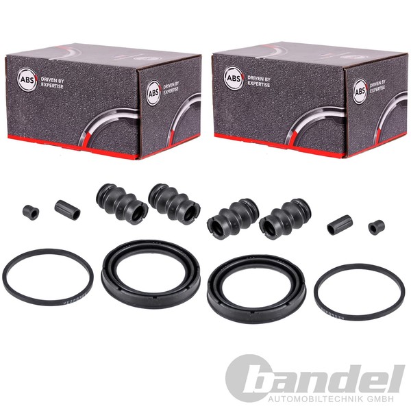 2X A.B.S. Bremssattel RAPARATUR-SATZ Vorne Passend FüR Alfa Mito Fiat Bravo Stil-image