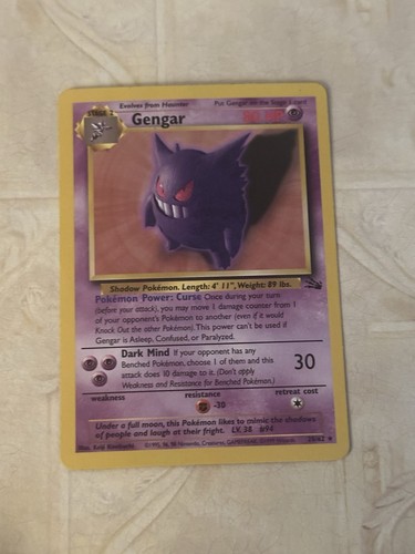 Gengar (20) — Fossil