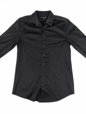 black dress shirt express self-portrait - Black Boucle Collared Mini Dress main image 0