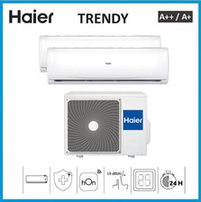 Haier Trendy Climatiseur Dual 9+12 BTU Inverter R32 A++A+ Wifi H2U14TAAOUT
