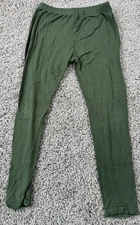 Kyte Baby Bamboo Pajama Pants Pull On Green 7T Toddler - Read