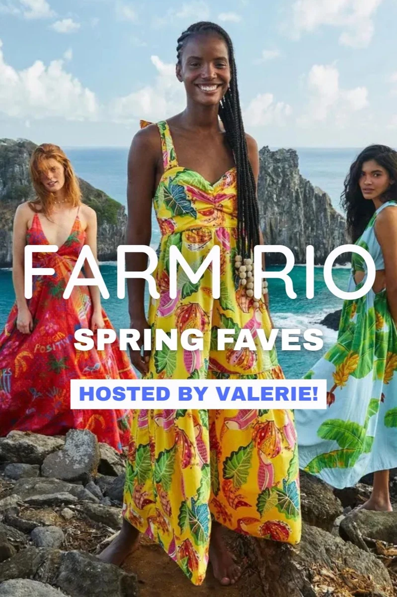 Farm Rio Spring Faves with Valerie! - eBay Live