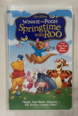Winnie The Pooh: Springtime with Roo VHS- New Sealed Vintage
