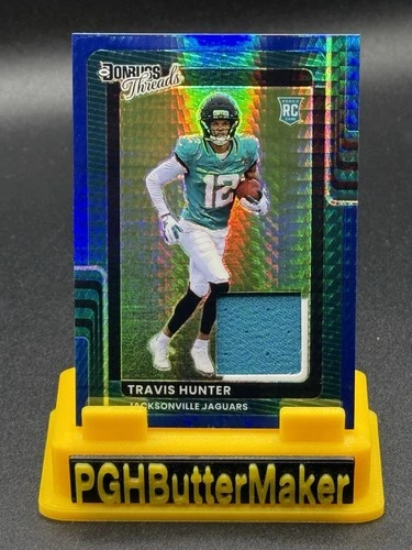 2025 Donruss Optic Travis Hunter Blue Hyper (RAW)